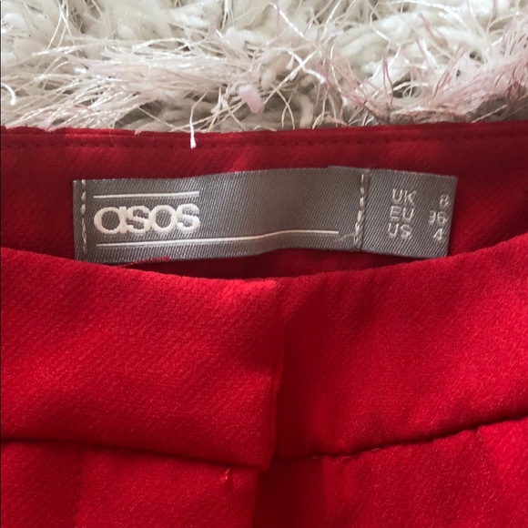 Red ASOS trousers - Picture 2 of 3